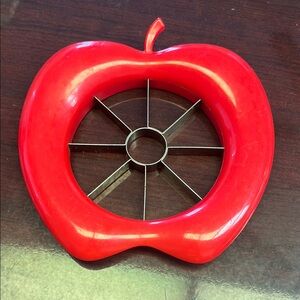 Vintage Red Apple Slicer